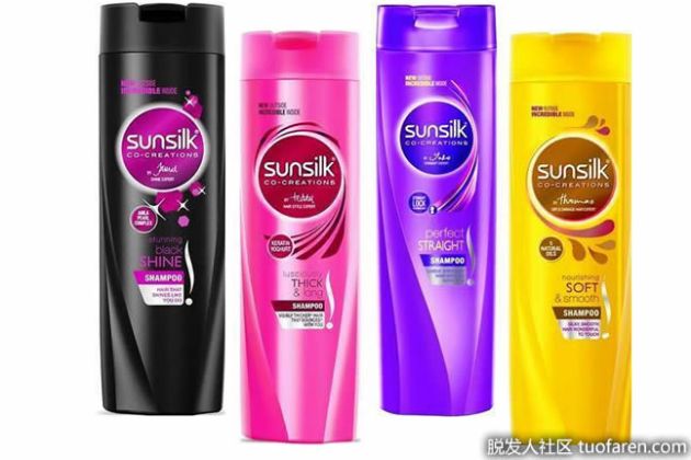 【圖】SunSilk公司洗髮水成分