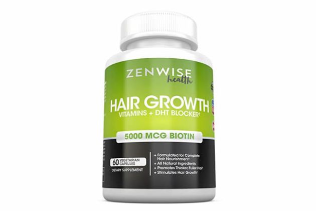 【圖】Zenwise Health 頭髮生長維生素補充劑