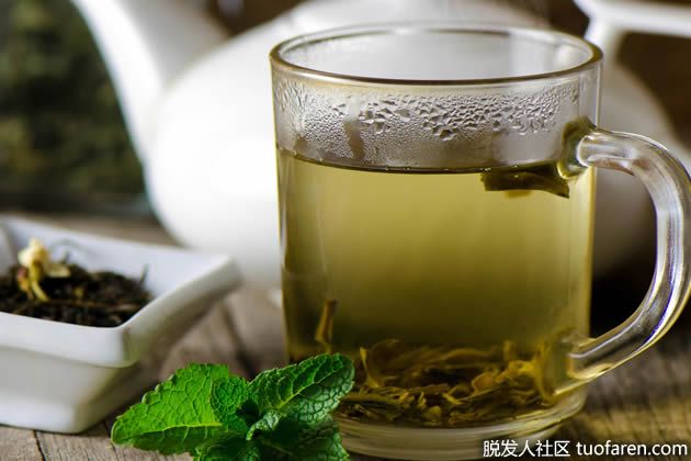 【圖】阻止DHT食物：綠茶