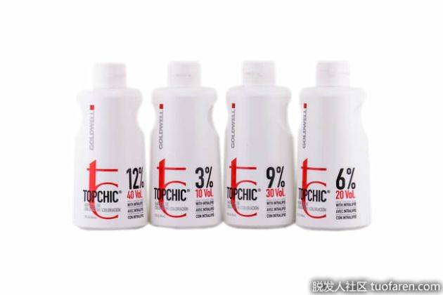 【圖】染髮時應該使用多少雙氧水？