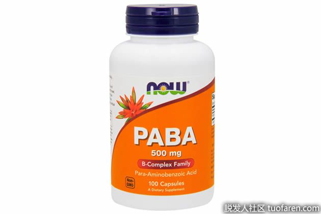 【圖】對氨基苯甲酸（PABA）的健康益處