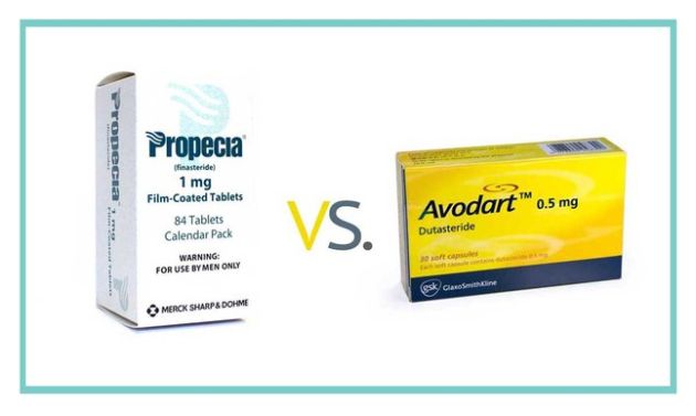 【圖】Propecia(保法止) Vs. Avodart(度他雄胺)治療脱髮