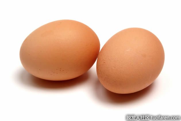 【圖】抑制DHT食物：雞蛋