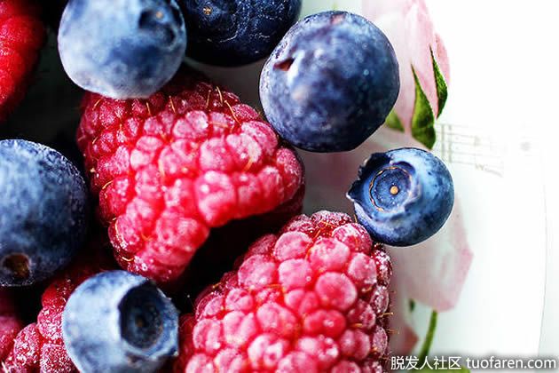 【圖】阻止DHT食物：漿果