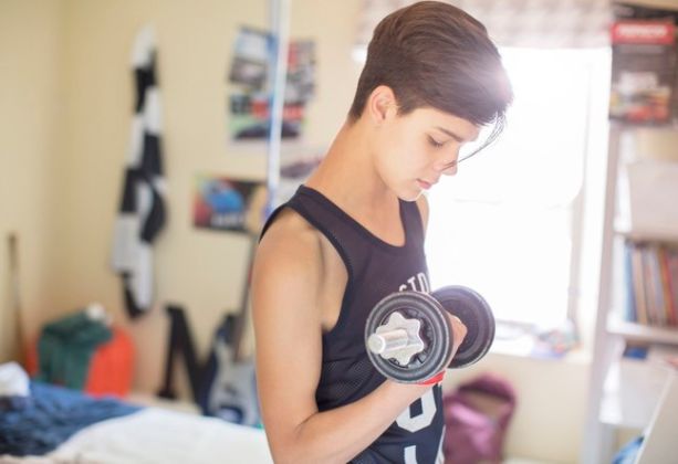 【圖】青春期的毛髮生長階段