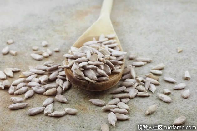 【圖】防止脱髮的食物之葵花籽