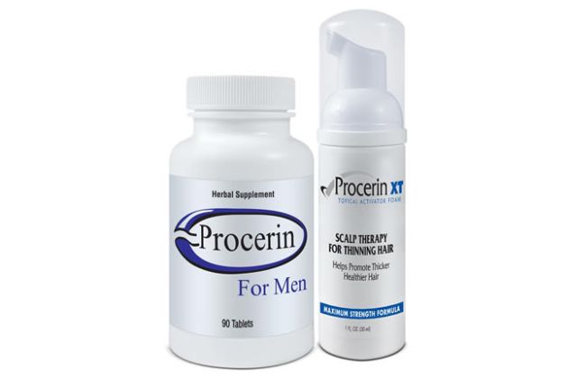 【圖】新型脱髮藥物Procerin的製造商聲稱成功率為92%