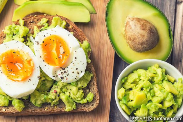 【圖】5種食物修復稀疏的頭髮