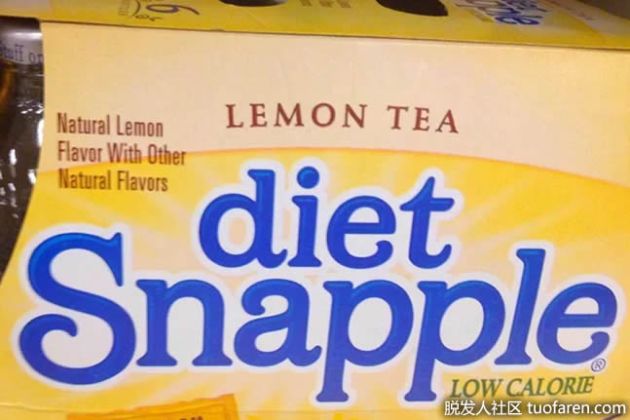【圖】美國進口Diet Snapple飲料中含有咖啡因嗎？