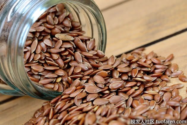 【圖】抑制DHT食物：亞麻籽