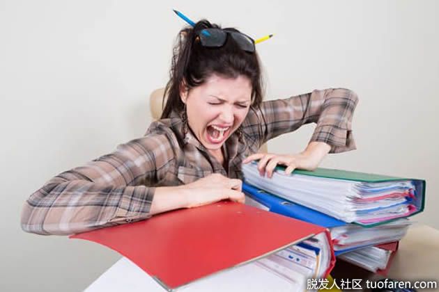 【圖】皮質醇水平和脱髮