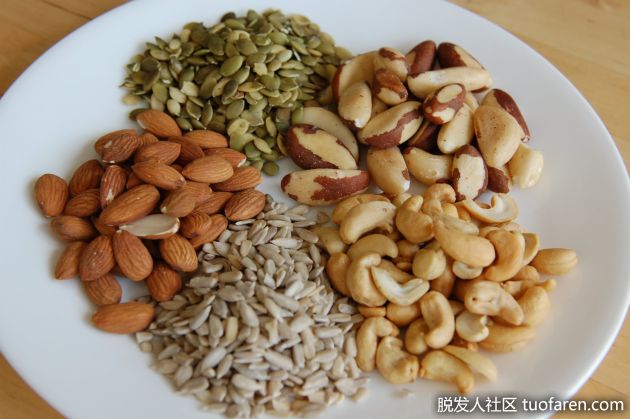 【圖】健康的堅果和種子