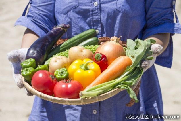 【圖】黃綠色蔬菜對頭皮有好處