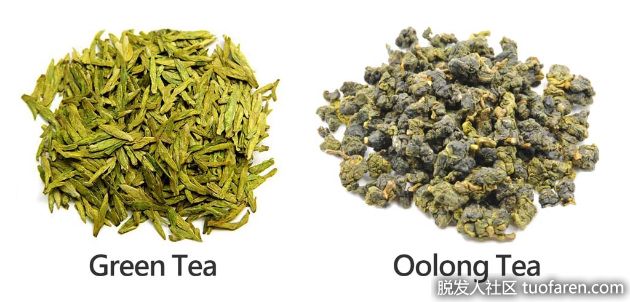 【圖】烏龍茶和綠茶