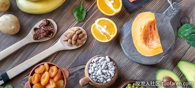 【圖】富含纖維和鉀的食物