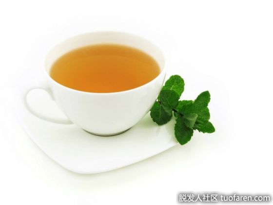 【圖】茶水洗頭髮：薄荷茶