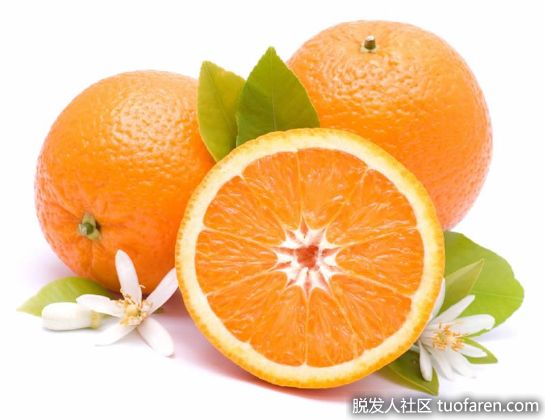 【圖】有利於頭髮生長的水果：橙子