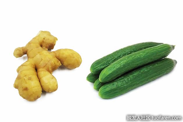 【圖】生薑+黃瓜髮膜