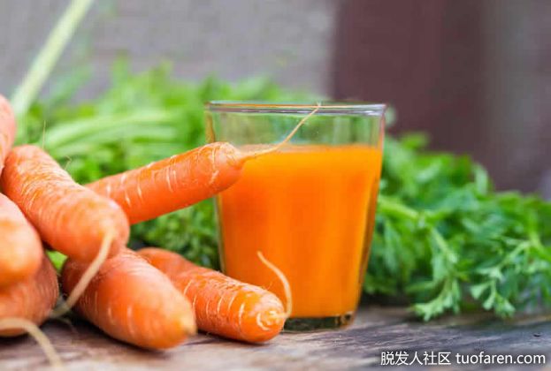 【圖】胡蘿蔔汁對頭髮的功效