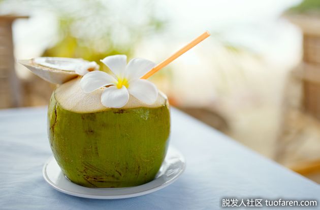 【圖】椰子水+蘆薈髮膜