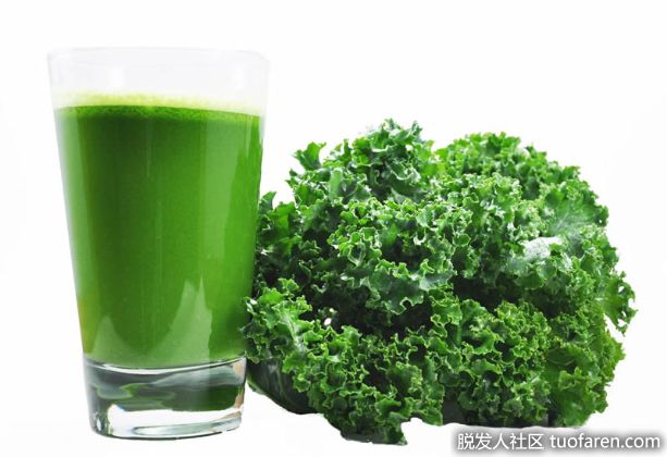 【圖】羽衣甘藍汁促進頭髮生長