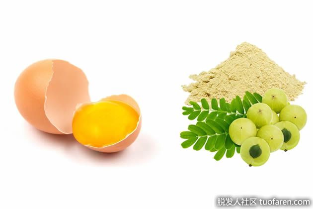 【圖】醋栗粉+雞蛋髮膜