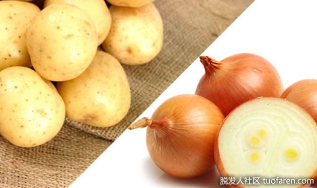 【圖】土豆汁洗頭怎麼洗：土豆汁+洋葱汁