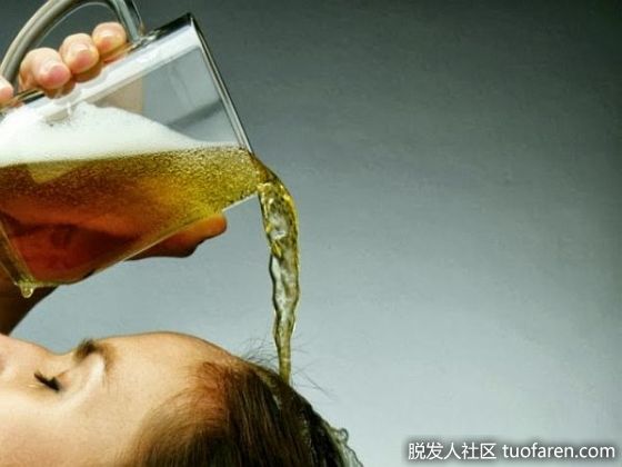 【圖】純啤酒洗頭髮