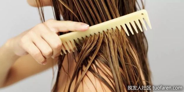 【圖】濕頭髮脆弱易斷 適用寬齒梳