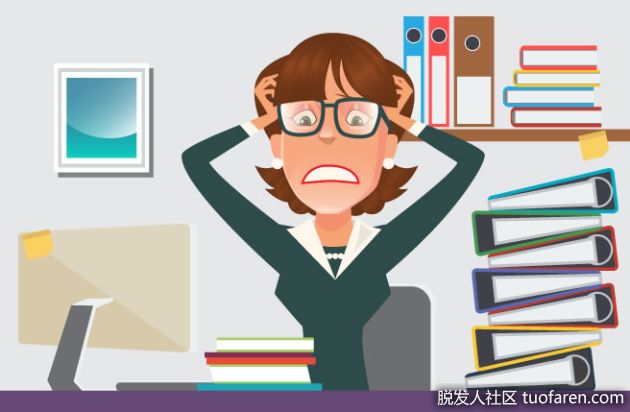 【圖】壓力是脱髮大敵：太過在意反而會有反效果!