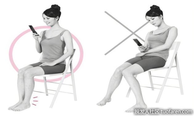 【圖】預防脱髮第一招，正確坐姿