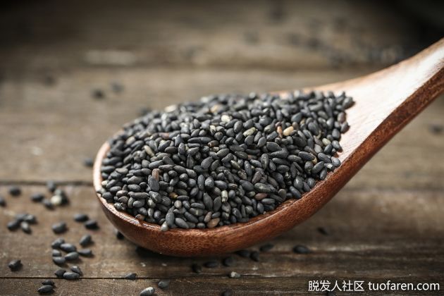 【圖】芝麻中含有防脱髮營養素