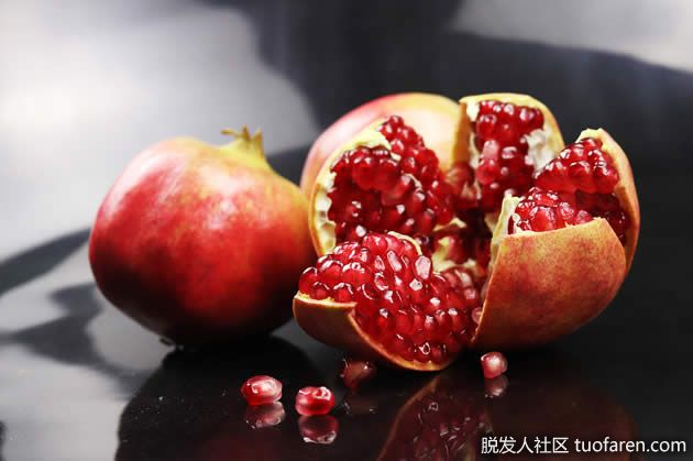 【圖】石榴有助於預防女性更年期症狀和脱髮