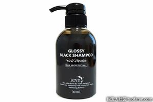 日本ROYD黑色染髮洗髮水