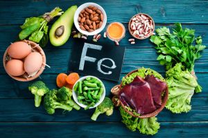 富含維生素B和鐵的食物