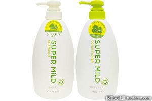 日本資生堂Shiseido Super Mild 洗髮水+護髮素
