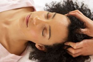 頭皮上的按摩穴位