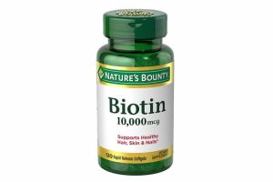 Nature’s Bounty Biotin 生物素軟膠囊