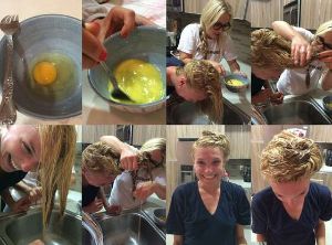 如何製作蛋清護髮素