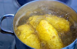 馬鈴薯治療前額脱髮步驟