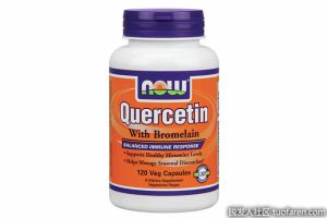 槲皮素和菠蘿蛋白酶的功效