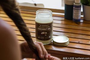用於頭髮生長的椰子油