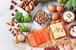 各類食物中維生素含量