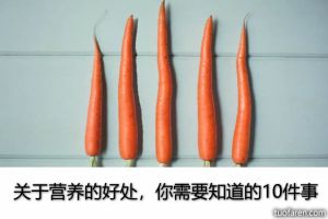 關於營養的好處，你需要知道的10件事