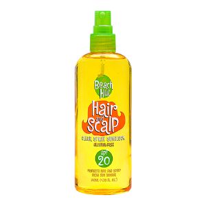 用於稀疏頭髮的防曬霜