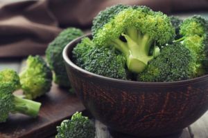 新鮮西蘭花中的碳水化合物