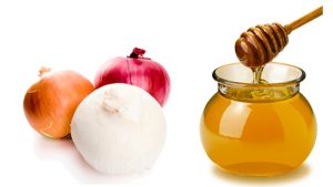 用於頭髮生長的髮膜：洋葱汁和蜂蜜