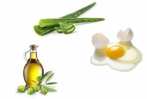 讓頭髮變厚：雞蛋、橄欖油和蘆薈髮膜