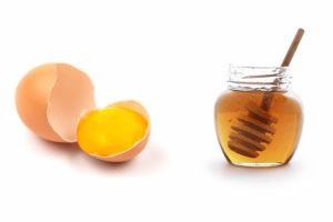 蜂蜜+雞蛋髮膜