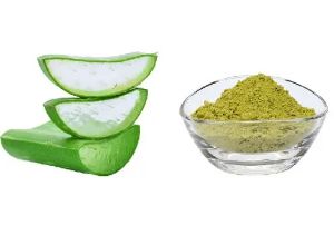 指甲花和蘆薈治療脱髮